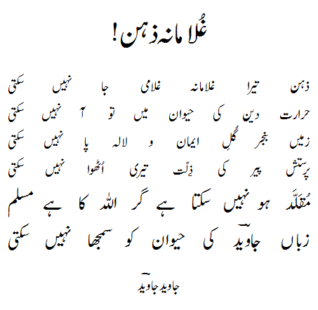 baseerat-Poem by Javed Javed